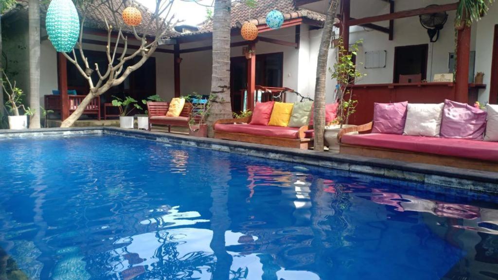 Aaliku Bungalows Gili Trawangan Exterior foto